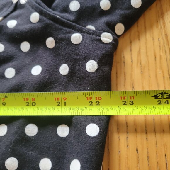 Quacker Factory Women's Polka Dot Jacket Black & White Size L - Picture 7 of 7